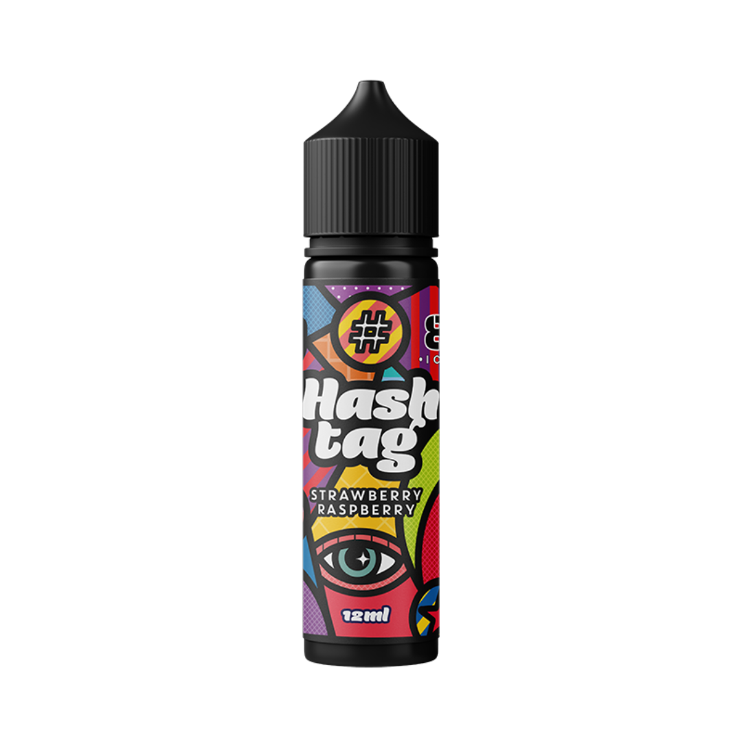 HASHTAG -#08 STRAWBERRY RASPBERRY (ICE) 12/60 ML - Let's Vape