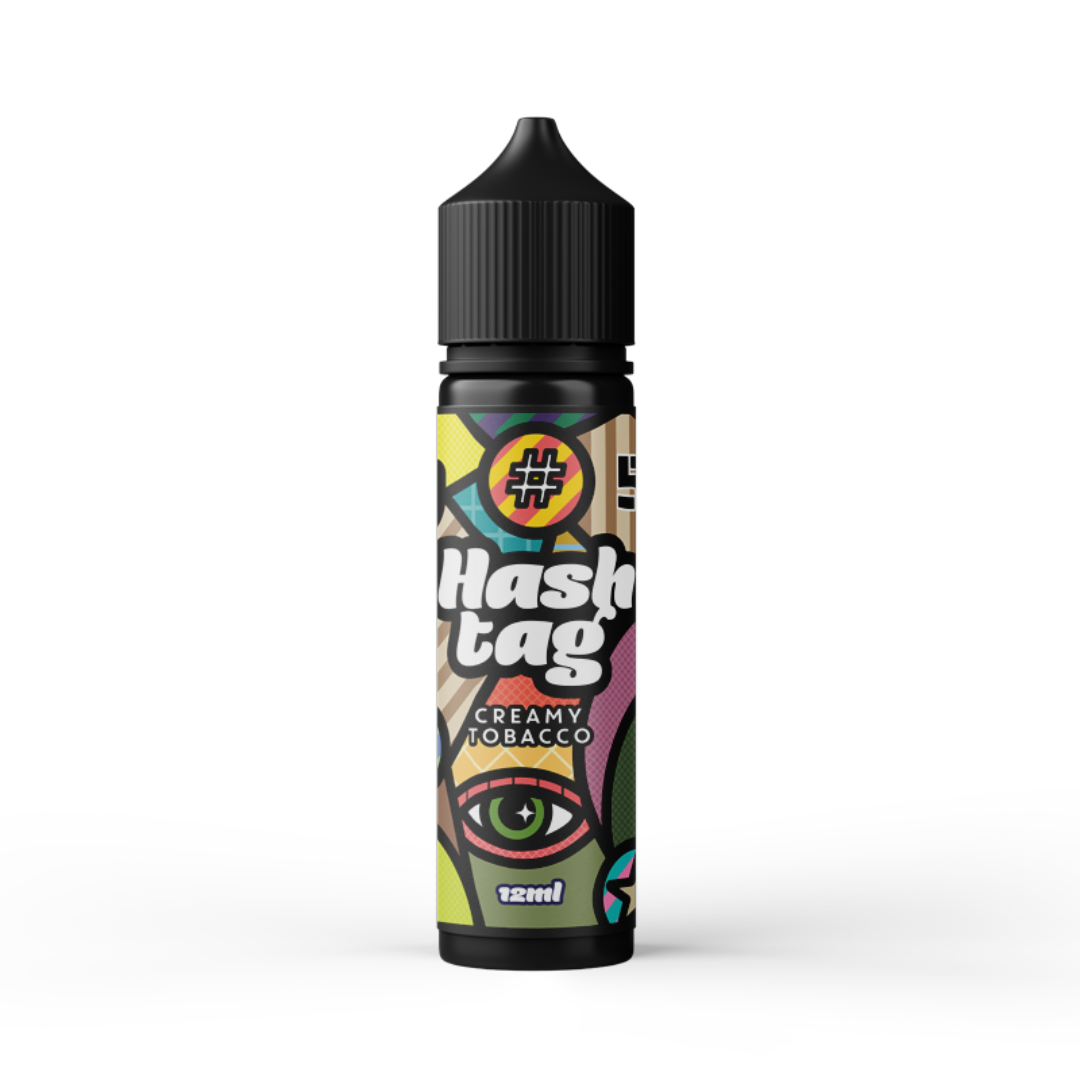 HASHTAG -#05 CREAMY TOBACCO 12/60 ML - Let's Vape