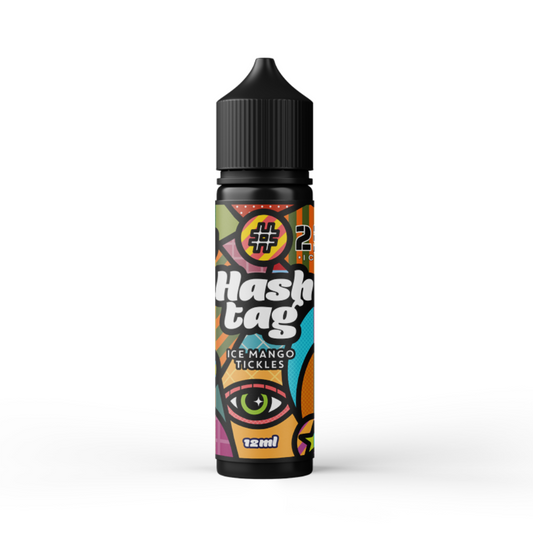 HASHTAG -#25 MANGO TICKLES (ICE) 12/60 ML - Let's Vape