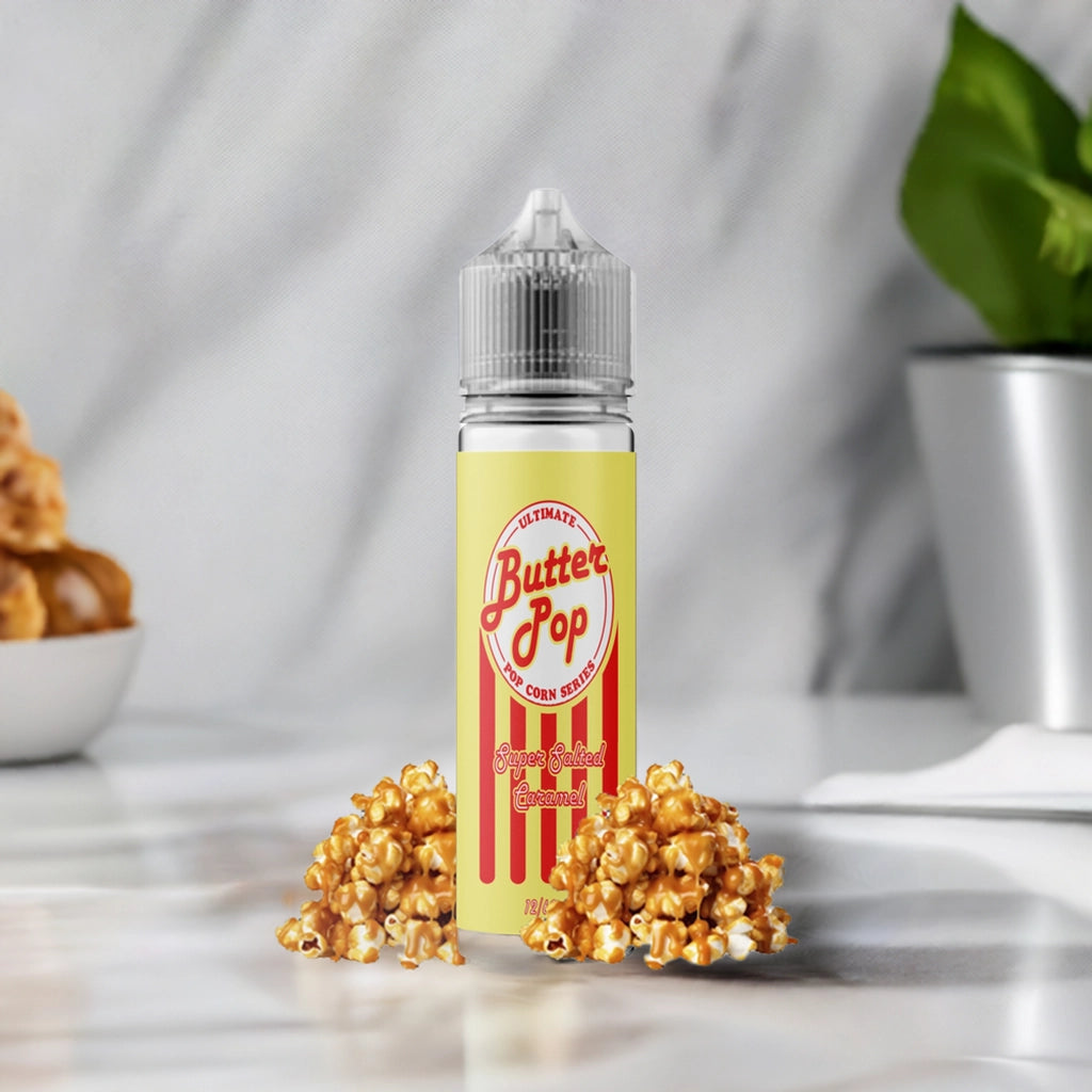 BUTTER POP - SUPER SALTED CARAMEL 60 ML - FLAVORSHOT