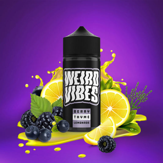 Barehead Weird Vibes Berry and Thyme Lemonade 120ml