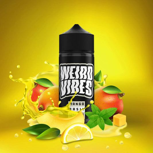 Barehead Weird Vibes Mango Basil Lemonade 120ml