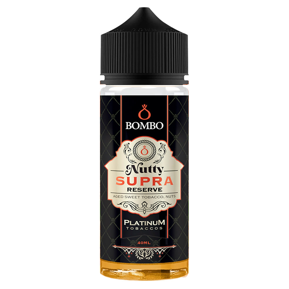 Bombo Platinum Tobaccos Nutty Supra Reserve Flavor Shot - Let's Vape