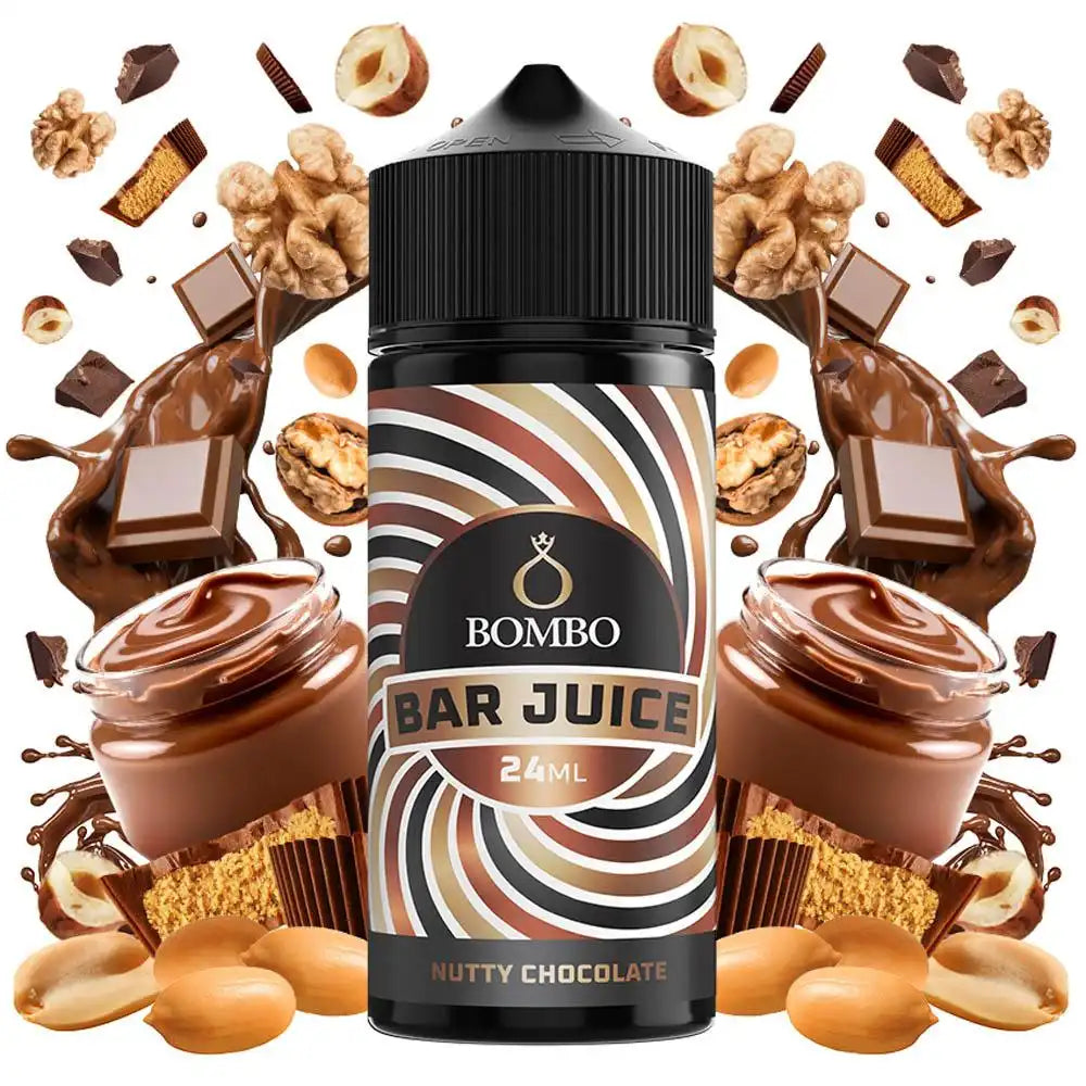 Bombo Bar Juice Nutty Chocolate 120ml 97235f-3.myshopify.com