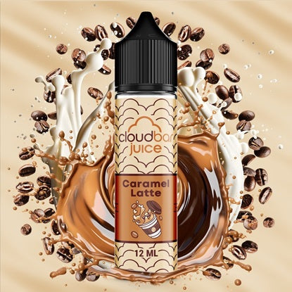 CloudBar Juice Caramel Latte 60ml - Let's Vape