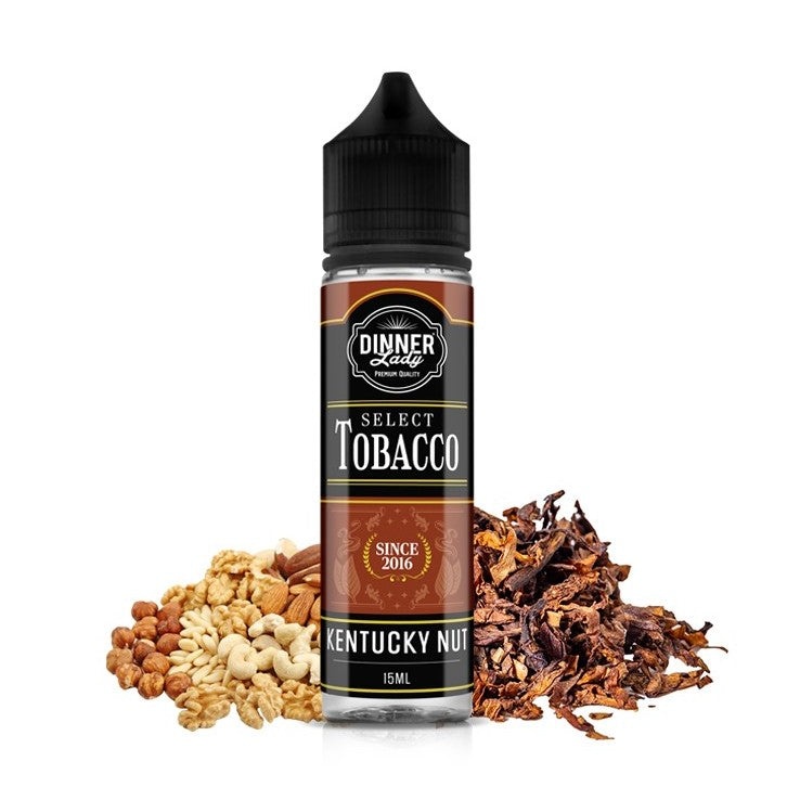 Dinner Lady Select Tobacco Kentucky Nut 60ml - Let's Vape