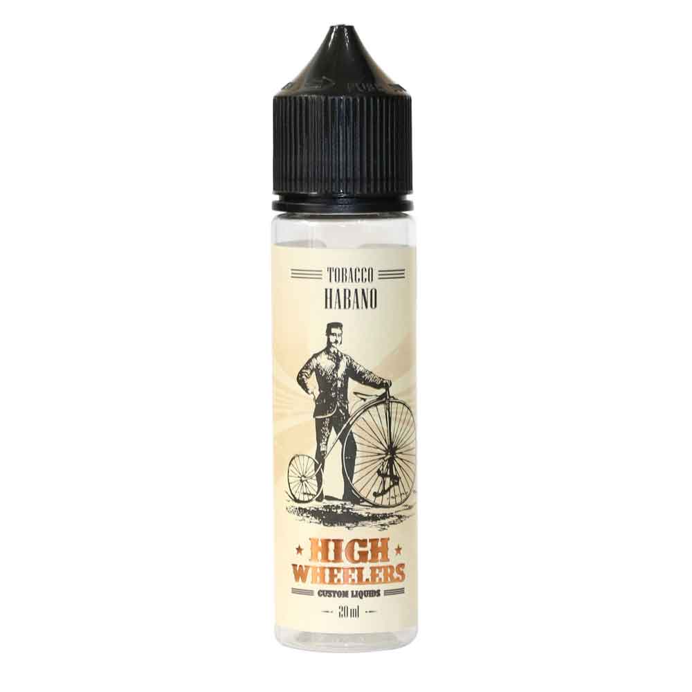 High Wheelers Tobacco Habano Flavour Shot 20/60ml – Πούρο Αβάνας με Μέλι για Πλούσιο Καπνικό Άτμισμα