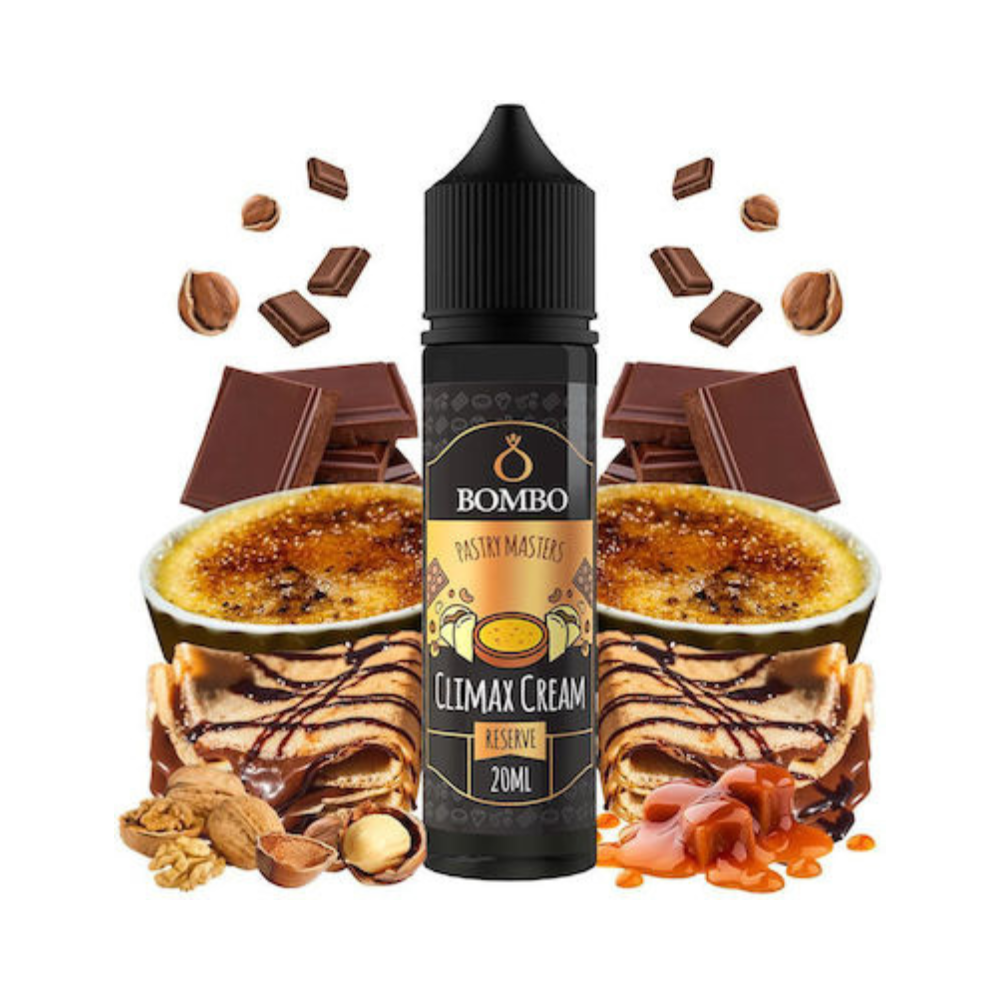 Bombo Pastry Masters Climax Cream Flavor Shot - Let's Vape