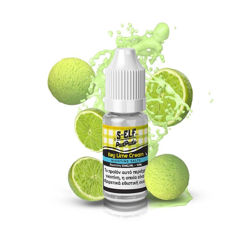 S-Elf Juice Pud Puds Keylime Cream 10ml - Let's Vape