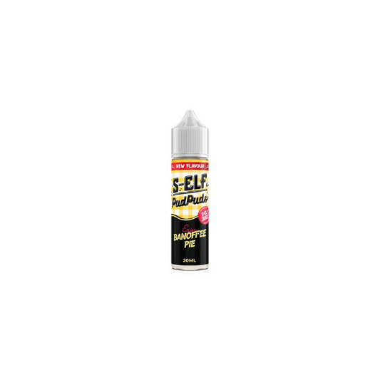 S-Elf Juice Pud Puds Banofee Pie Flavor Shot 60ml - Let's Vape