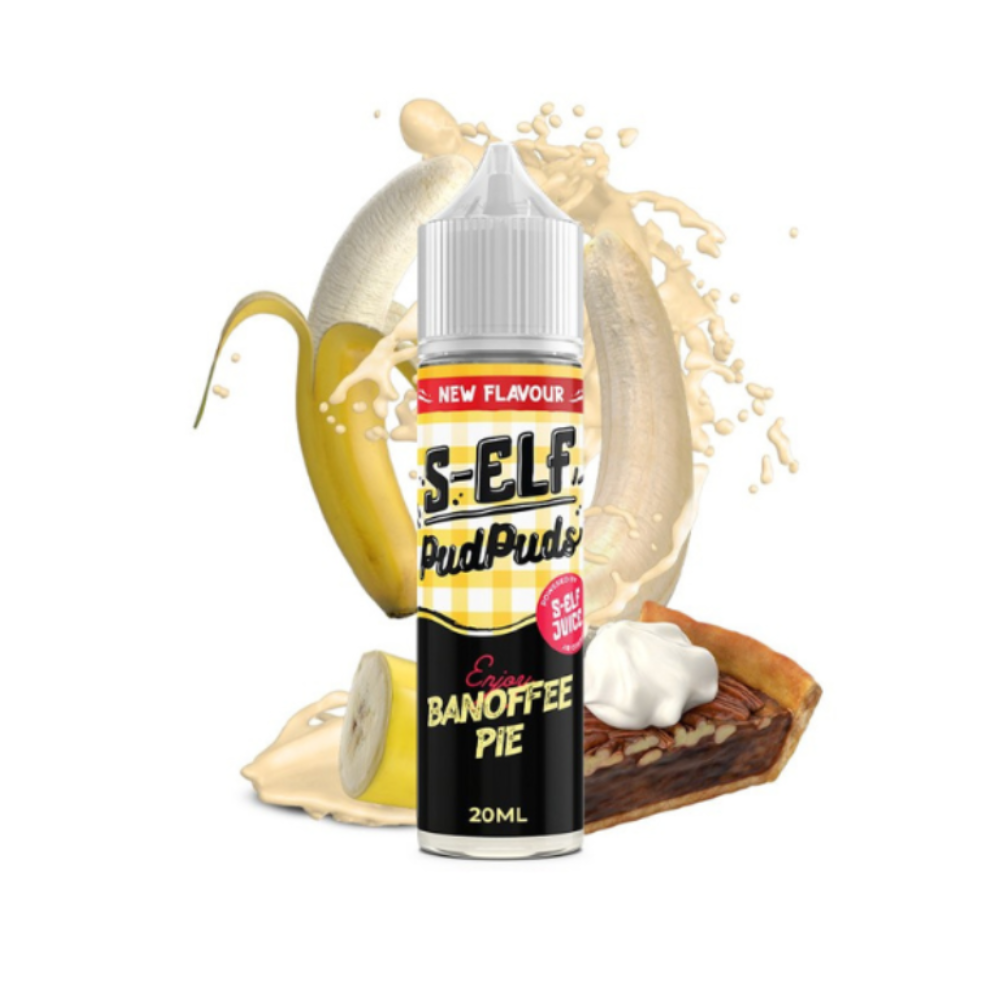 S-Elf Juice Pud Puds Banoffee Pie Flavor Shot 20/60ml