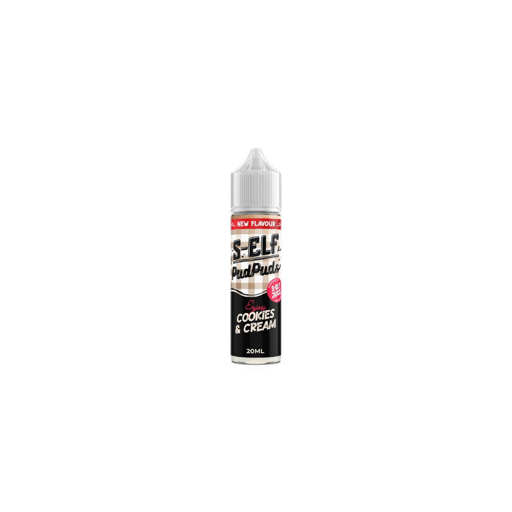 S-Elf Juice Pud Puds Cookies and Cream Flavor Shot 60ml - Let's Vape