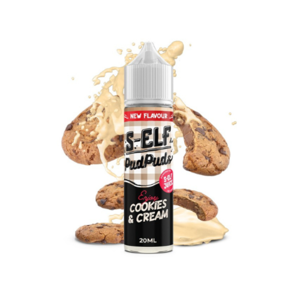S-Elf Juice Pud Puds Cookies and Cream Flavor Shot 20/60ml