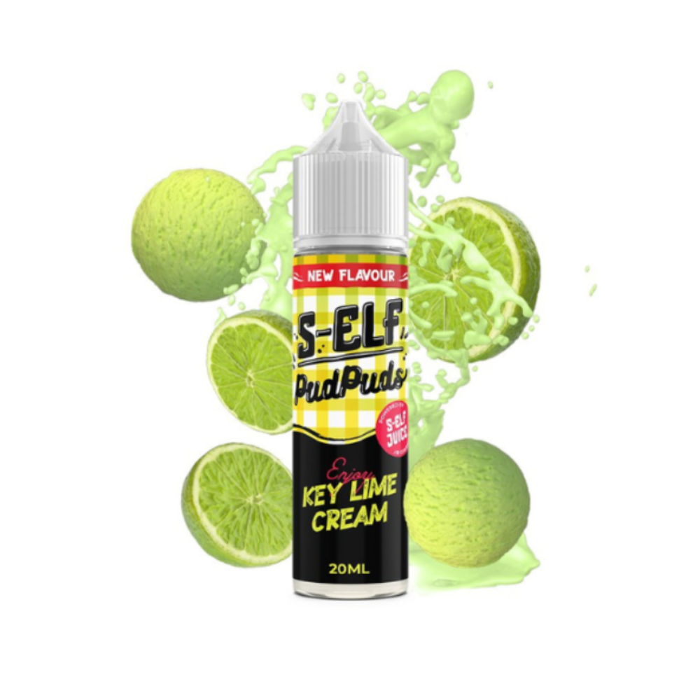 S-Elf Juice Pud Puds Key Lime Cream Flavor Shot 20/60ml