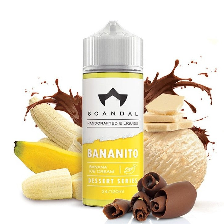 Scandal Bananito flavor shot 120ml - Let's Vape
