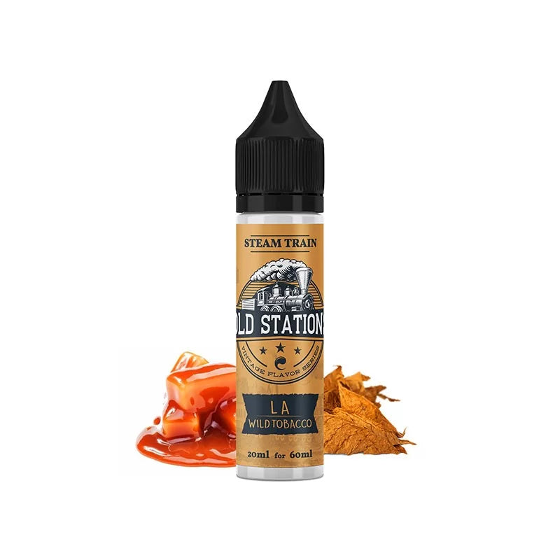Steam Train Old Stations LA Wild Tobacco - Let's Vape