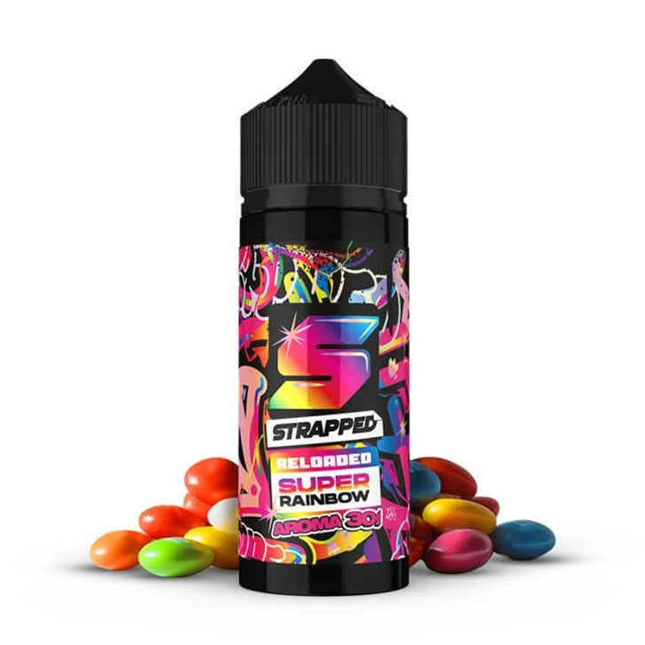 Strapped Reloaded Super Rainbow 120ml - Let's Vape