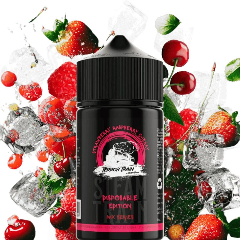 Terror Train Strawberry Raspberry Cherry 75ml - Let's Vape