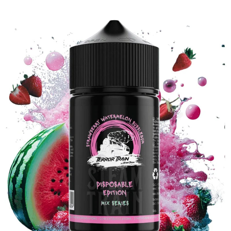 Terror Train Strawberry Watermelon Bubblegum 75ml - Let's Vape