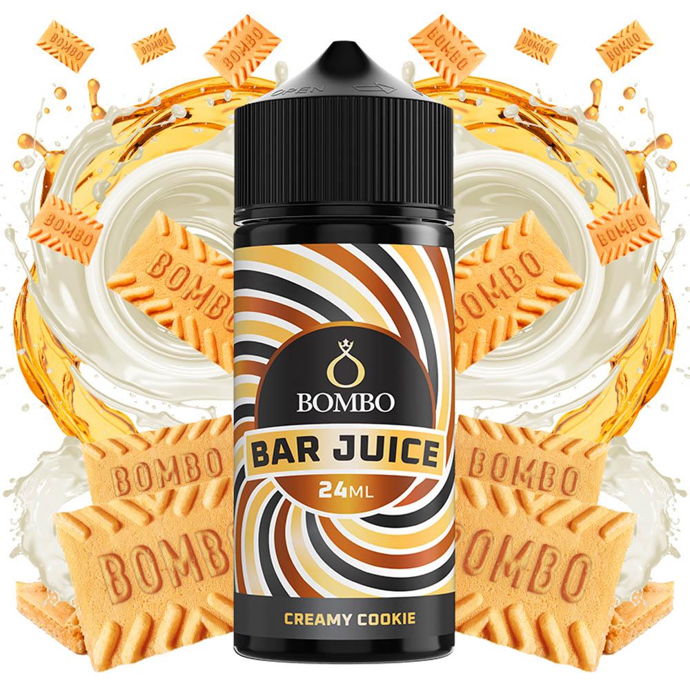 Bombo Bar Juice Creamy Cookie 120ml - Let's Vape