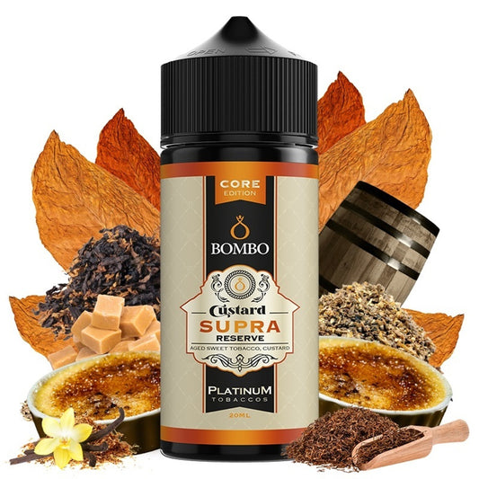 Bombo Custard Supra Reserve Flavor Shot 10/60ml & 20/120ml