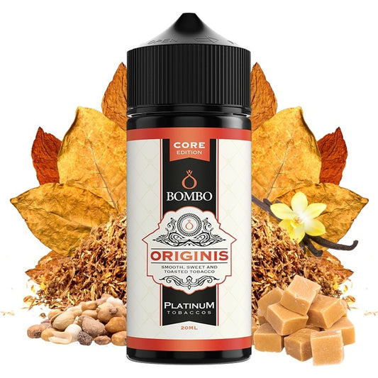 Bombo Platinum Tobaccos Originis Flavor Shot 10/60ml & 20/120ml