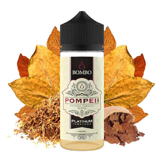 Bombo Platinum Tobaccos Pompeii 120ml - Let's Vape