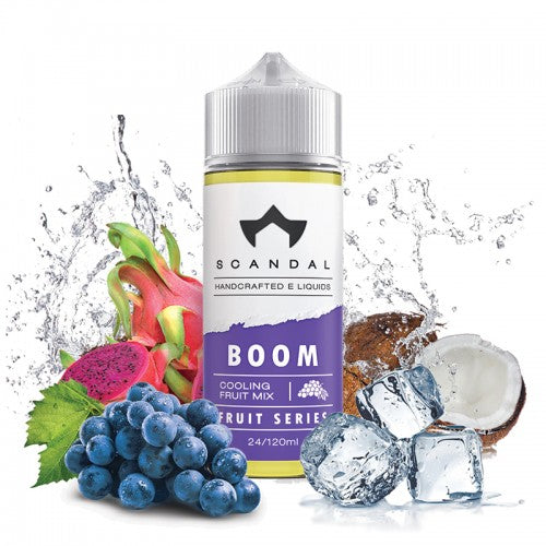 Boom scandal 120ml flavor shots - Let's Vape