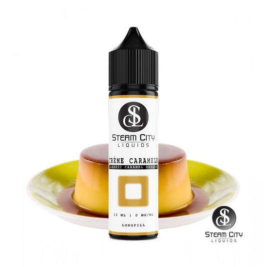 Steam City Flavor Shot Creme Caramele 60ml - Let's Vape