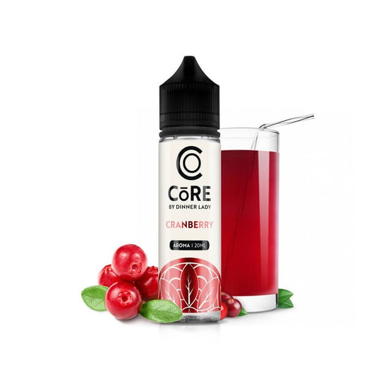 Dinner Lady Core Cranberry Flavour Shot 60ml - Let's Vape