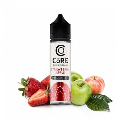 Dinner Lady Core Flavor Shot Strawberry Apple 60ml - Let's Vape