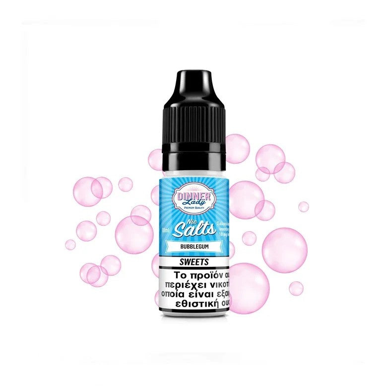 Dinner Lady Salt Bubblegum 10ml - Let's Vape