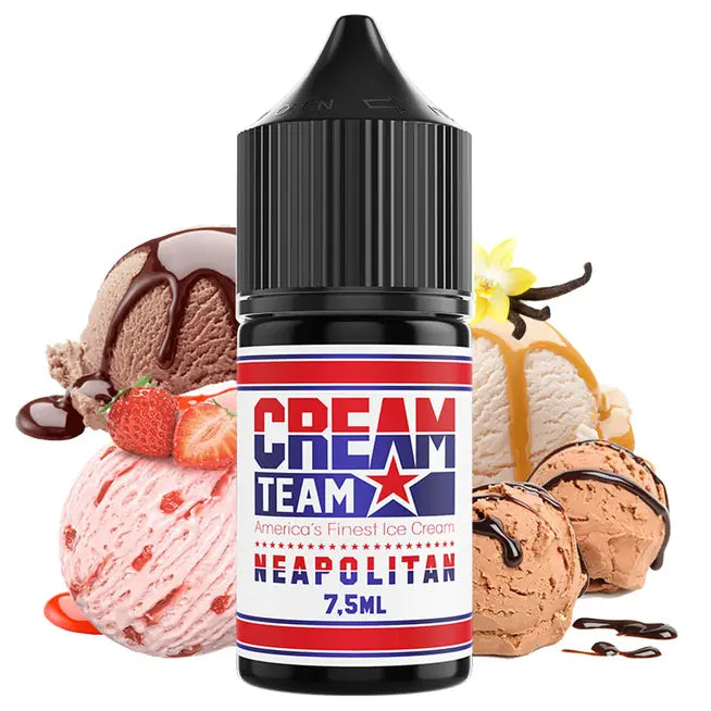 Kings Crest Cream Team Neapolitan Flavour Shot 7,5/30ml