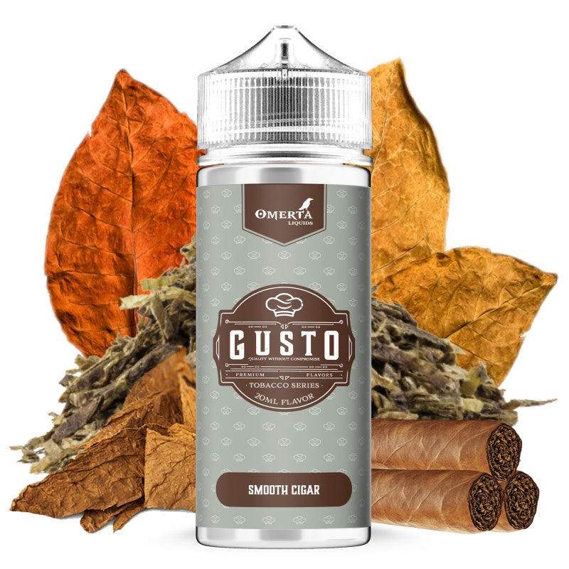 Omerta Gusto - Smooth Cigar (20ml/120ml) Flavor Shot