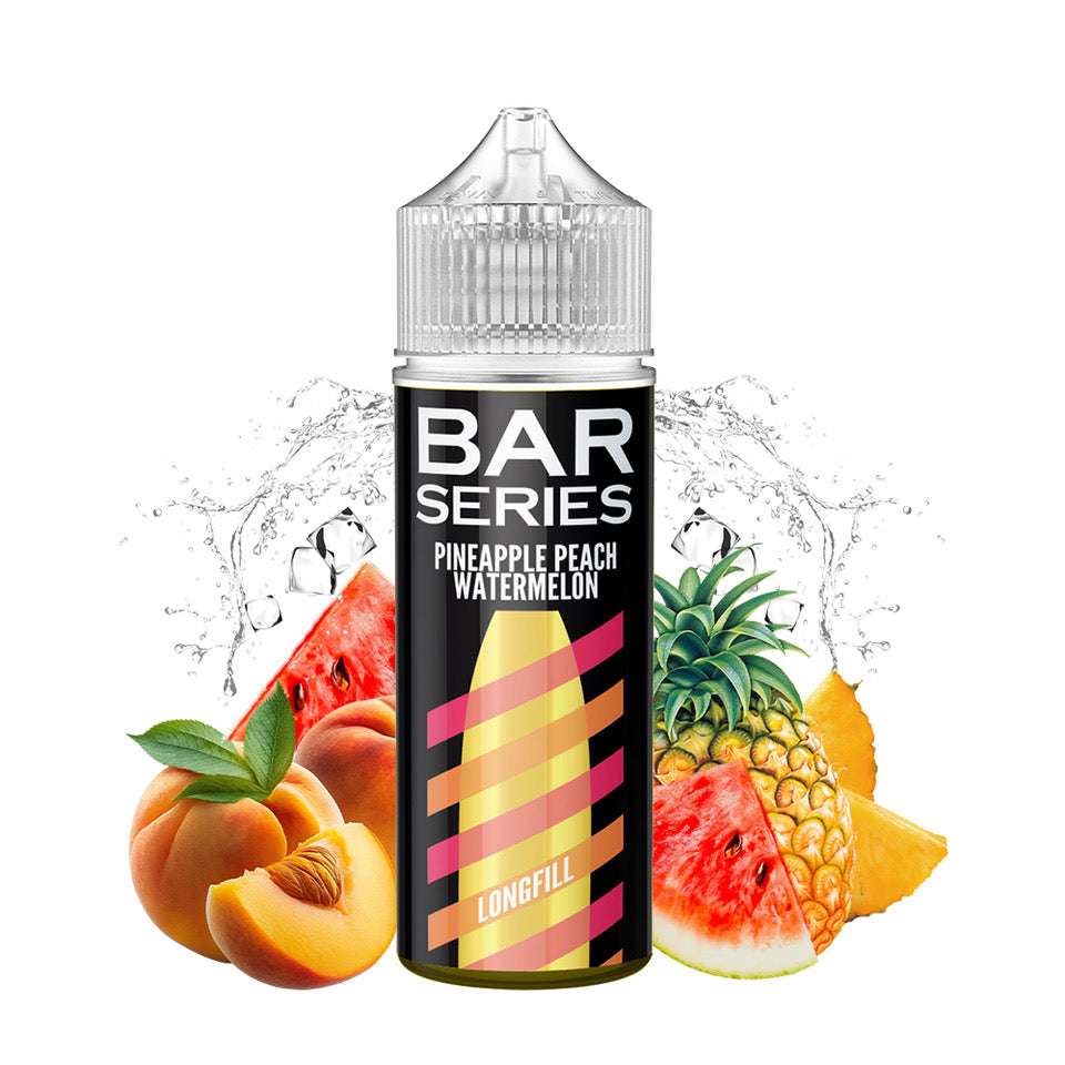 Bar Series Pineapple Peach Watermelon 120ml Flavor Shot – Ροδάκινο, Καρπούζι & Ανανάς