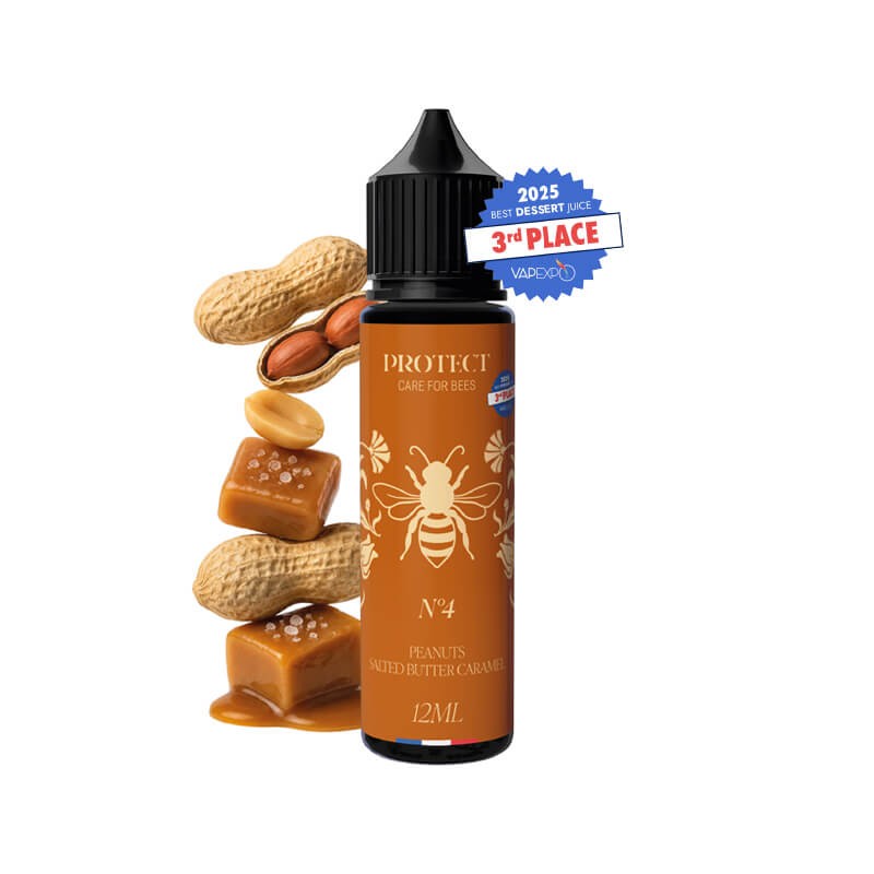 Protect Peanuts Salted Butter Caramel Flavor Shot 12/60ml