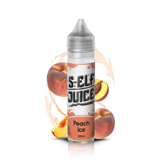 S-Elf Juice Peach Ice Flavour Shot Flavour Shot 60ml - Let's Vape