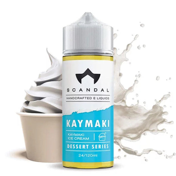 Scandal Flavors Kaymaki Ice Cream Flavorshot 24/120ml – Παγωτό Καϊμάκι με Σαλέπι & Μαστίχα