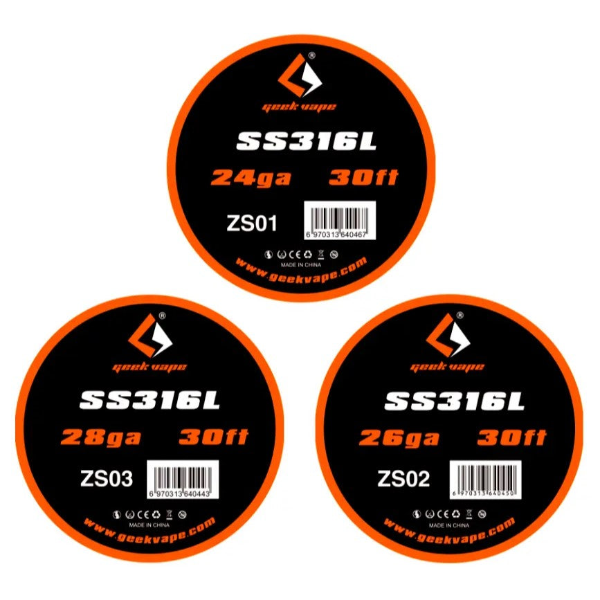 GeekVape SS316L 10m - Let's Vape