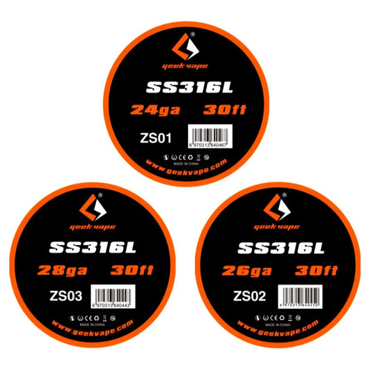 GeekVape SS316L 10m - Let's Vape