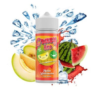 Steam City Crazy Ice Melon Watermelon Flavor Shot 120ml - Let's Vape