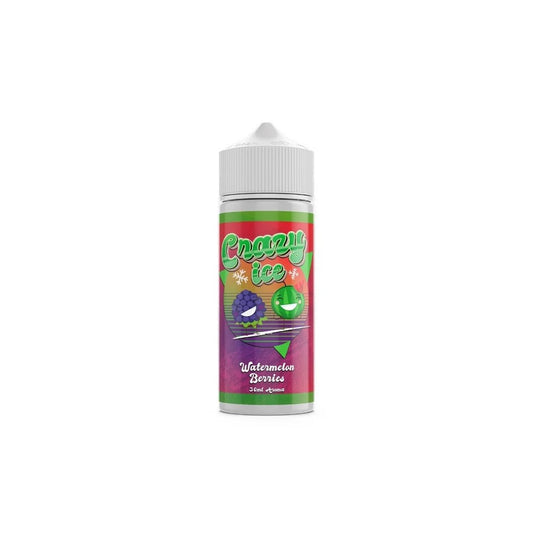 Steam City Crazy Ice Watermelon Berries Flavor Shot 30/120ml - Let's Vape