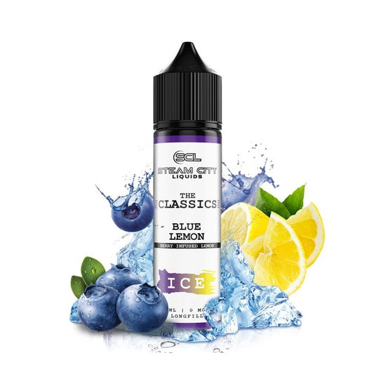 Steam City Blue Lemon 60ML - Let's Vape