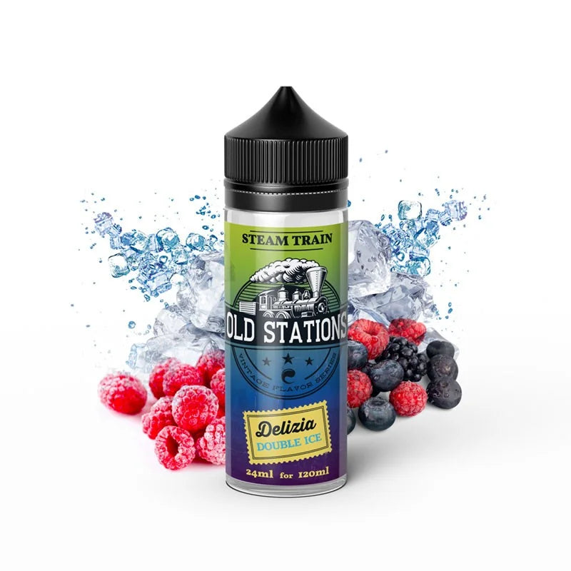 Steam Train Old Stations Delizia Double Ice 24ml/120ml - Let's Vape