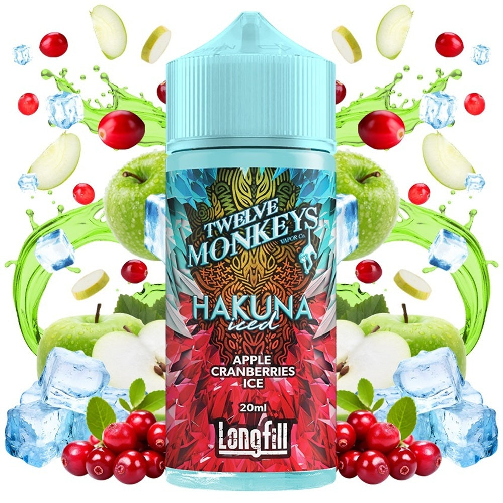Twelve Monkeys - Classic: Hakuna Iced (20ml/120ml) Flavor Shot