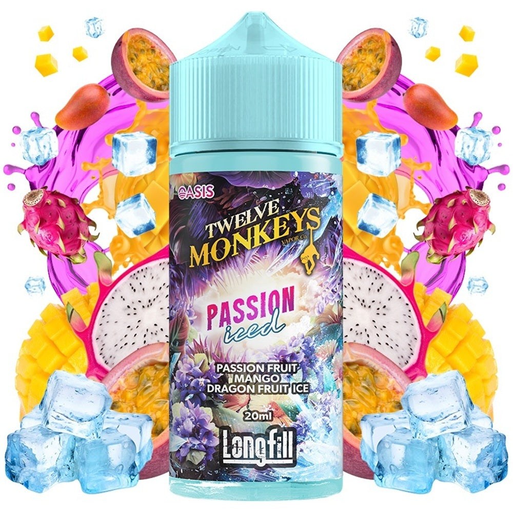 Twelve Monkeys - Oasis: Passion Iced (20ml/120ml) Flavor Shot