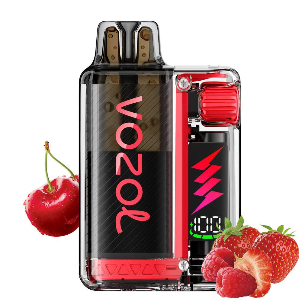 Vozol Vista Plug Strawberry Raspberry Cherry 10K kit, συσκευή με φράουλα σμέουρο κεράσι
