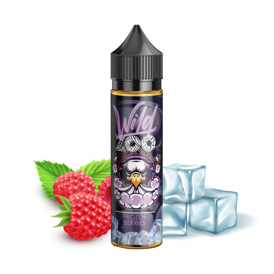 Wild Zoo Frozen Berries Flavor Shot 20/60ml με μούρα και πάγο