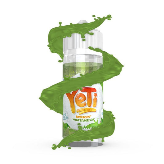 Yeti Iced Flavour Shot Apricot Watermelon 120ml - Let's Vape