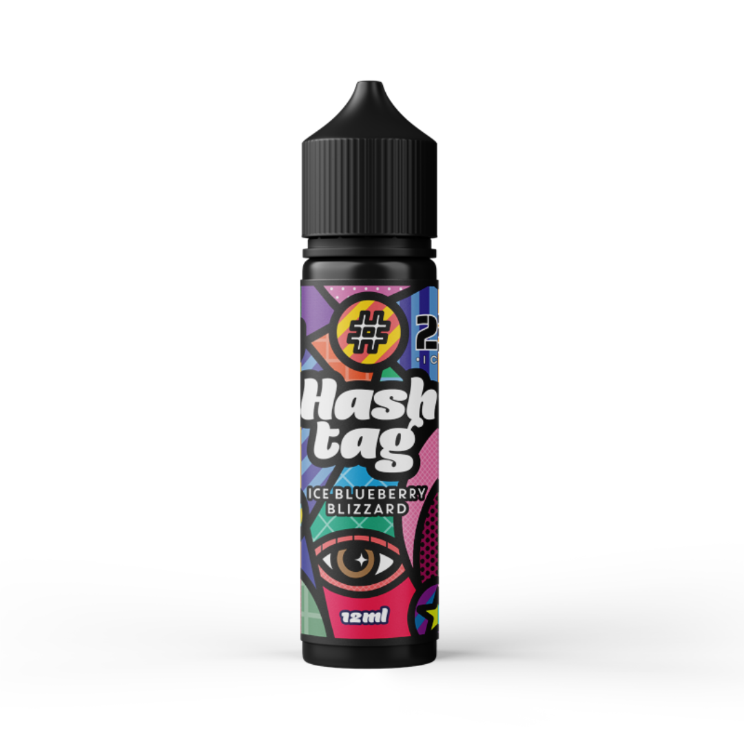 HASHTAG -#21 BLUEBERRY BLIZZARD (ICE) 12/60 ML - Let's Vape 